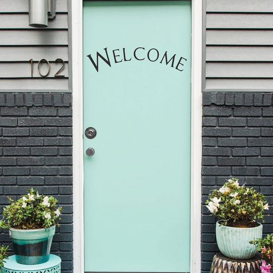 Welcome Decal Sticker