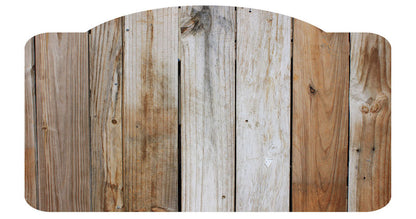 Rustic Headboard Wall Decal Bedroom Decor for Apartment Dorms Removable Headboard Art, c53