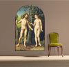Adam and Eve Wall Decal Self Adhesive Wall Mural Removable Art