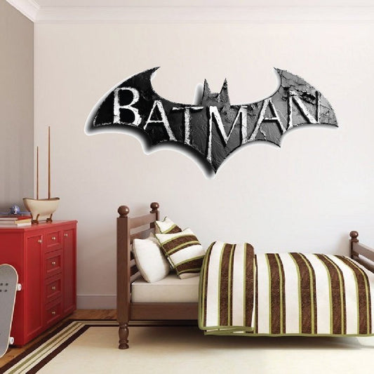 Bat Wall Decal  Wall Art Superhero Kids Room Wall Decals