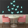 Butterfly Wall Decals Nursery Wall Decals Peel and Stick Butterflies Decal, n97