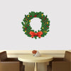 Christmas Wreath Wall Decal Living Room Decor Apartment Door Decoration Art Bedroom Sticker, h60