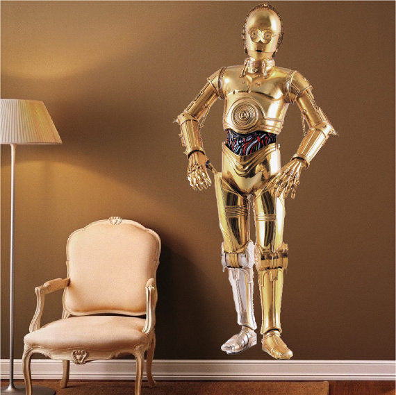 Robot Kids Room Wall Decal Murals Removable Bedroom Decor Apartment Art, a98