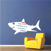 Writeable Shark Erase Kids Room Wall Decal Mural Ocean Animal Removable Decor Wall Sticker, b68