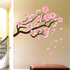 Flower Branch Wall Decal Mural Removable Beautiful Flowers Wall Decor Bedroom Art Mural, c26