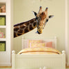 Leaning Giraffe Wall Sticker Animal Wall Decor Removable Safari Wall Decal Kids Bedroom Art, c07