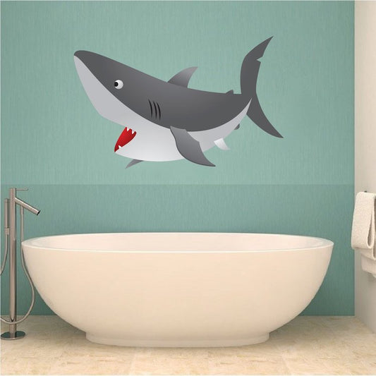 Kids Shark Decal Removable Design
