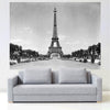 Eiffel Tower Wall Decal France Decor for Apartment Bedroom Europe Paris Wall View Mural, b21