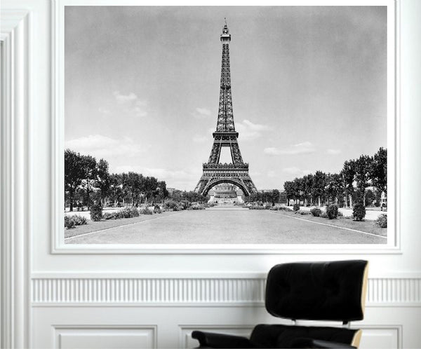Eiffel Tower Wall Decal France Decor for Apartment Bedroom Europe Paris Wall View Mural, b21