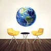 Earth Wall Decal Mural Kids Room Wall Sticker Bedroom Apartment Decor Removable Wall Decor, c12
