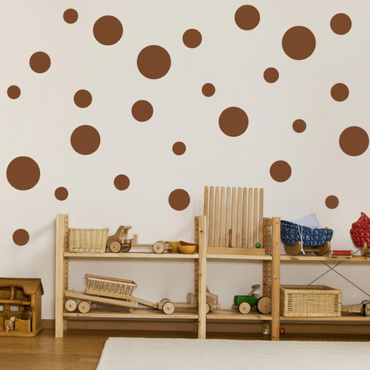 Dots Wall Decal Modern Room Living Room Decor Removable Dot Customizable Wall Stickers, d99