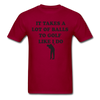 Funny Golf Unisex Classic T-Shirt - dark red
