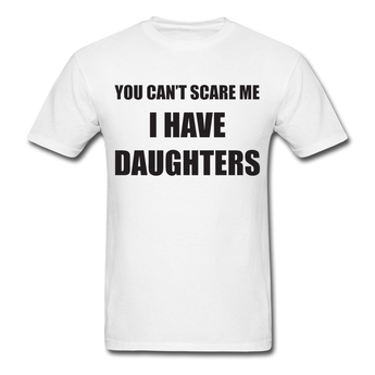 Father Daughters Unisex Classic T-Shirt - white