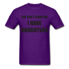 Father Daughters Unisex Classic T-Shirt - purple