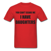 Father Daughters Unisex Classic T-Shirt - red