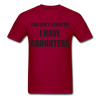 Father Daughters Unisex Classic T-Shirt - dark red