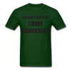 Father Daughters Unisex Classic T-Shirt - forest green