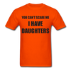 Father Daughters Unisex Classic T-Shirt - orange
