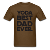 Best Dad Unisex Classic T-Shirt - brown
