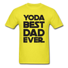 Best Dad Unisex Classic T-Shirt - yellow