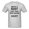 Funny Bald Unisex Classic T-Shirt - heather gray