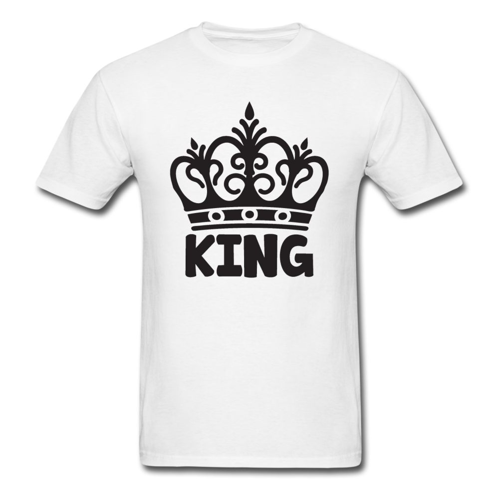 King Unisex Classic T-Shirt - white