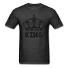 King Unisex Classic T-Shirt - heather black