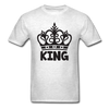 King Unisex Classic T-Shirt - light heather gray