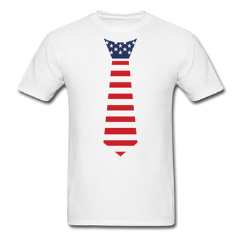 American Tie Unisex Classic T-Shirt - white