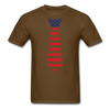 American Tie Unisex Classic T-Shirt - brown