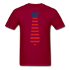 American Tie Unisex Classic T-Shirt - dark red