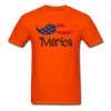 American Mustache Unisex Classic T-Shirt - orange