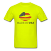 Made In USA Unisex Classic T-Shirt - safety green