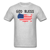 God Bless America Unisex Classic T-Shirt - heather gray
