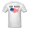 God Bless America Unisex Classic T-Shirt - light heather gray