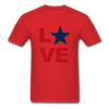 Love Unisex Classic T-Shirt - red