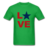Love Unisex Classic T-Shirt - bright green