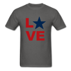 Love Unisex Classic T-Shirt - charcoal