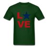 Love Unisex Classic T-Shirt - forest green