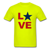 Love Unisex Classic T-Shirt - safety green
