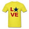 Love Unisex Classic T-Shirt - yellow