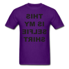 Selfie Shirt Unisex Classic T-Shirt - purple