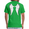 Angel Wings Unisex Classic T-Shirt - bright green