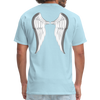 Angel Wings Unisex Classic T-Shirt - powder blue