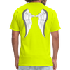 Angel Wings Unisex Classic T-Shirt - safety green