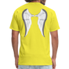 Angel Wings Unisex Classic T-Shirt - yellow