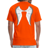 Angel Wings Unisex Classic T-Shirt - orange