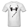 Headphones Unisex Classic T-Shirt - light heather gray