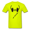 Headphones Unisex Classic T-Shirt - safety green