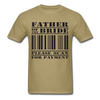 Father of the Bride Unisex Classic T-Shirt - khaki